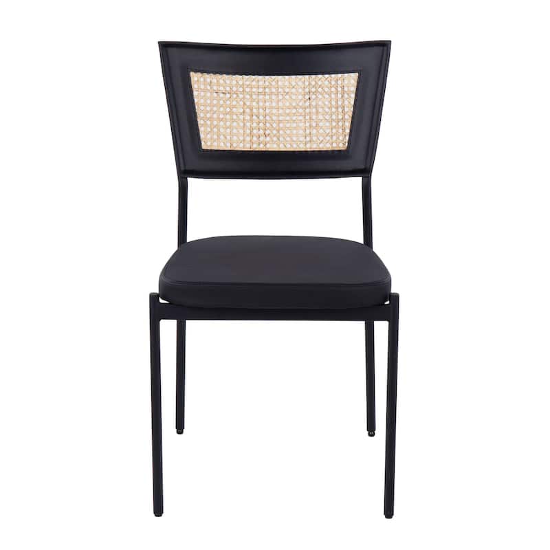 Porch & Den Randolf Rattan Dining Chair (Set of 2) - Set of 2 - Dining Height