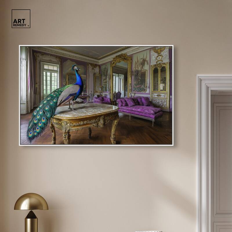 Royal Plumage Canvas by Art Remedy