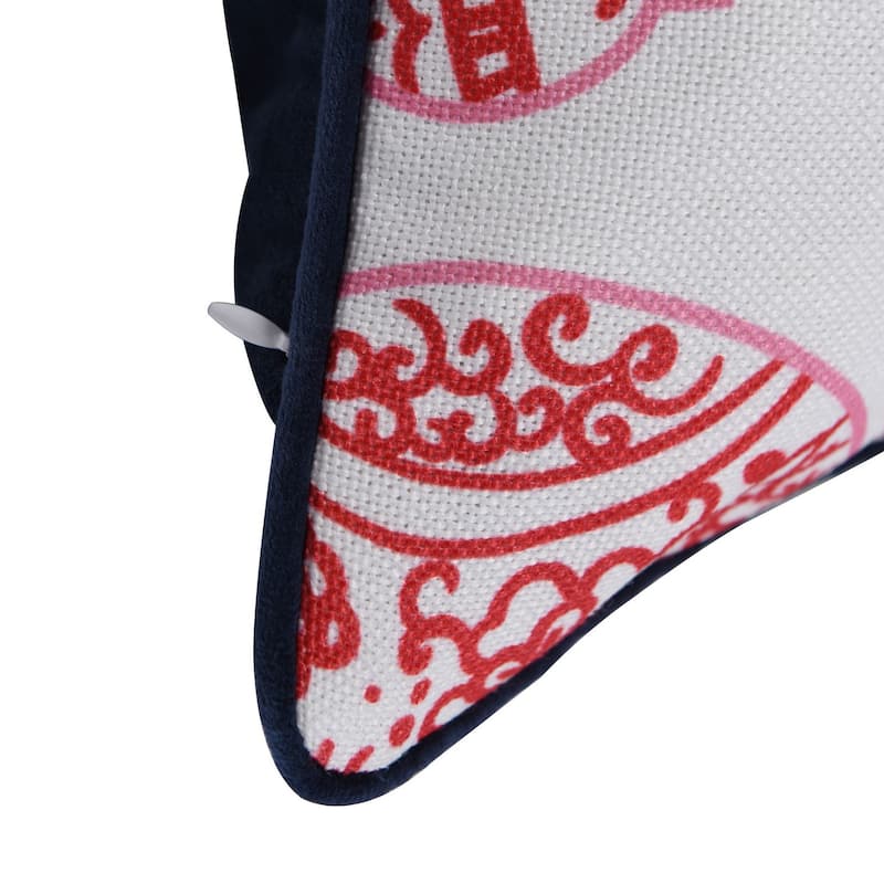 Dann Foley Velvet Double Sided Pillow