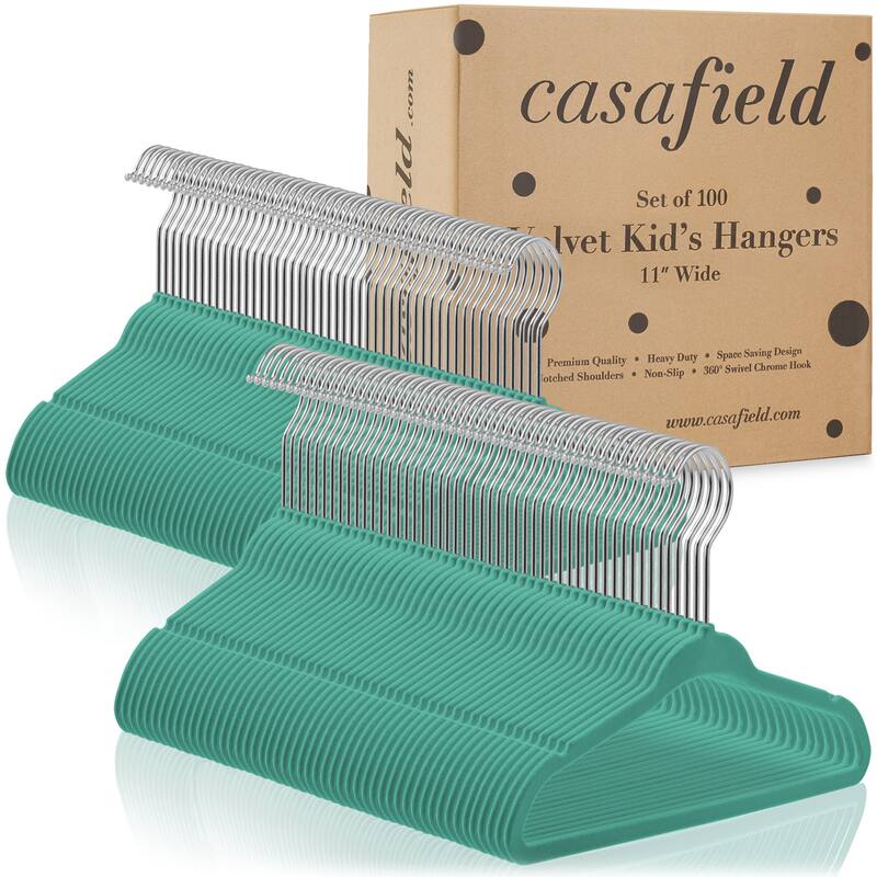 100 Velvet 11in Baby Hangers
