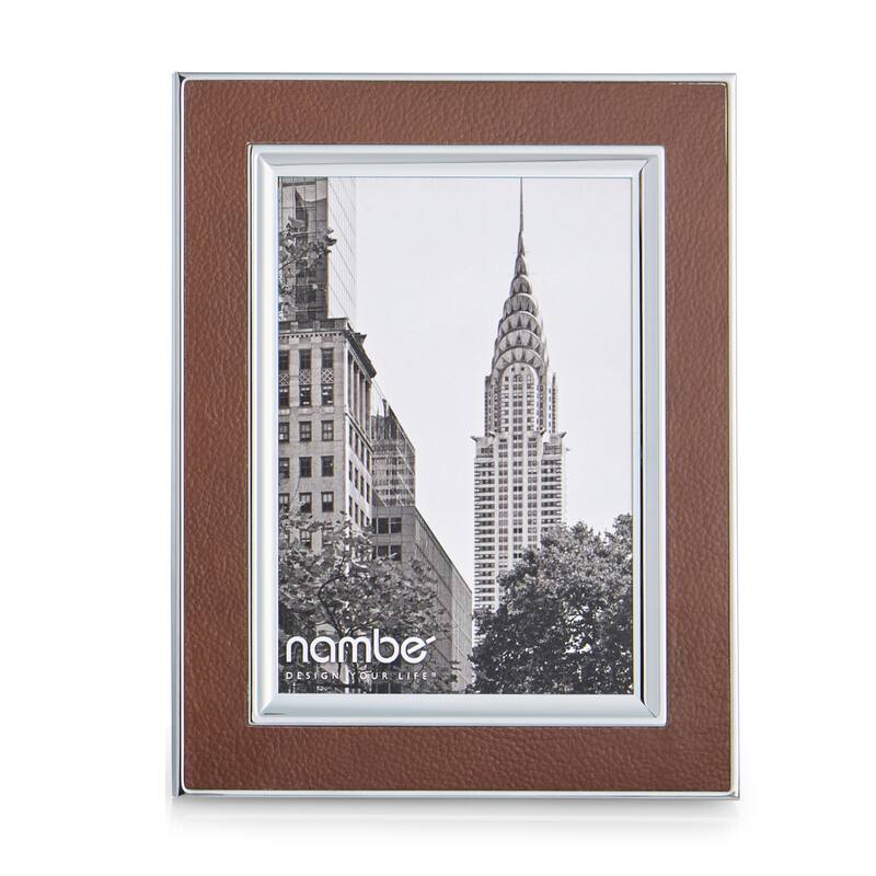 Nambe Novara Picture Frame - Holds One 5 x 7 Photo