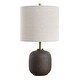 preview thumbnail 4 of 4, Uttermost Blacktop Textured Buffet Lamp