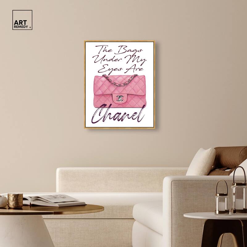 The Bag Under my Eyes Canvas by Art Remedy