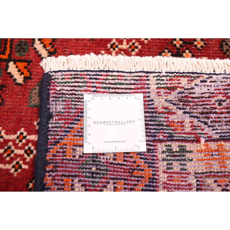 ECARPETGALLERY Hand-knotted Konya Anatolian Red Wool Rug - 6'8 x 9'10