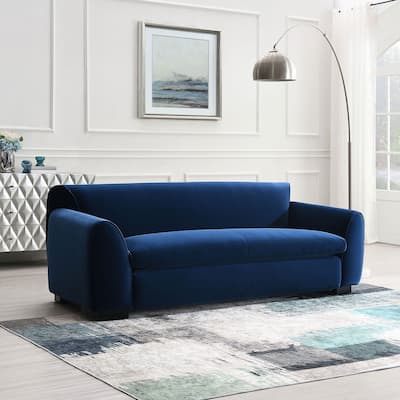 Furniture of America Corwin Modern Bench Style Sofa with OEKO TEX Certified Fabric