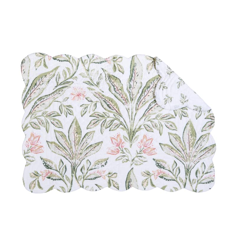 Lana Palms Quilted Placemat Set 6