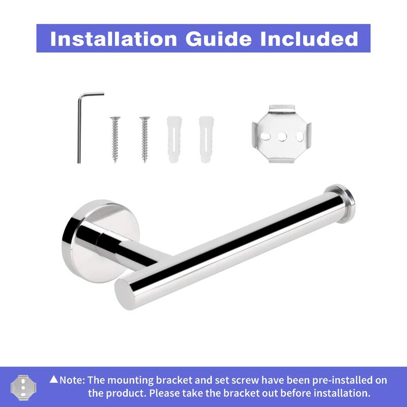 AITINKAN Wall Mounted Toilet Paper Holder Tissue Roll Holder