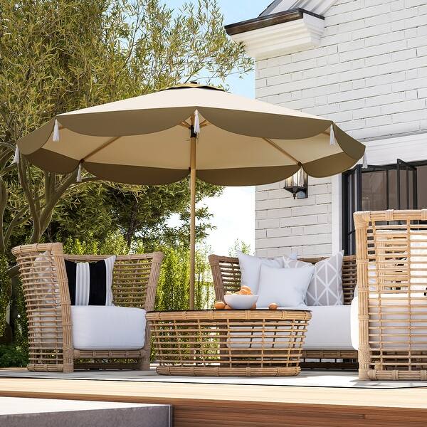 base covers for 13 foot patio umbrella OGETFUUR 42 in. L x 42 in. W x 5 in. H Patio Umbrella Base Cover, 600D  Waterproof Anti-UV Square Umbrella Stand Base Covers JA4L-2E4