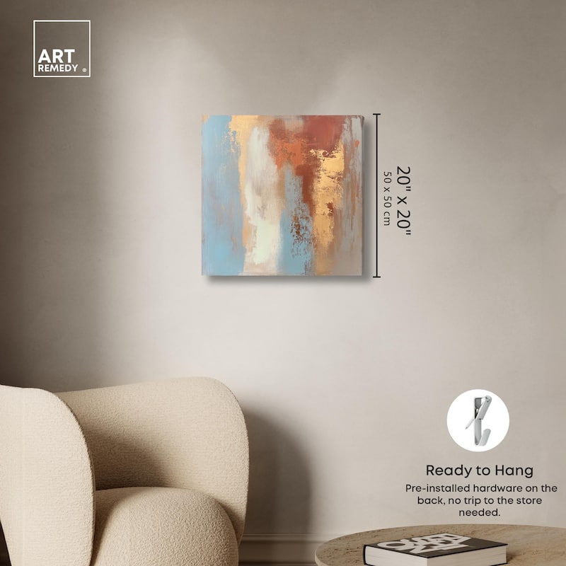 Coastal Rust II Canvas by Art Remedy, Gallery Wrapped