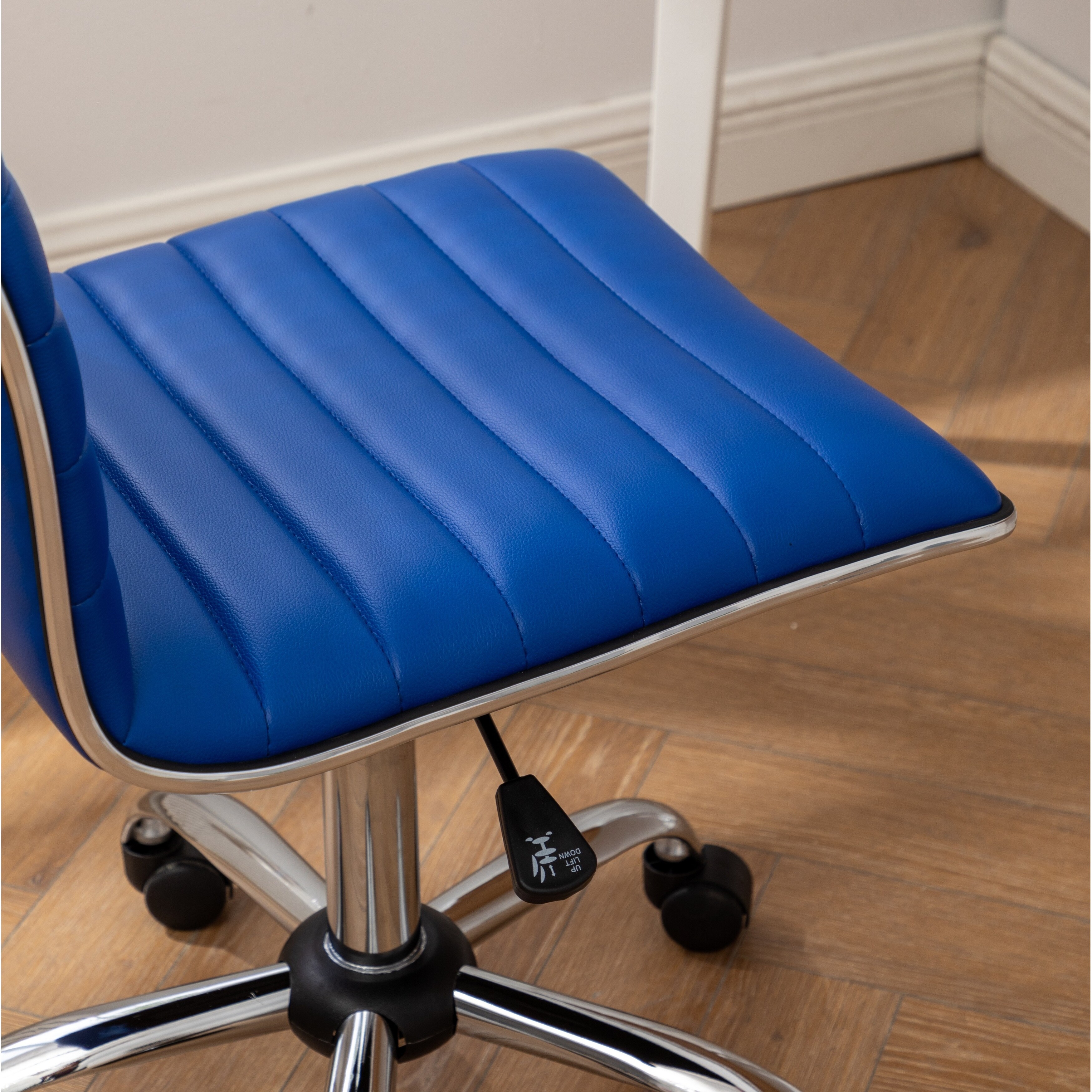 Carson Carrington Lund Modern Chrome Office Chair Bed Bath Beyond 22727395