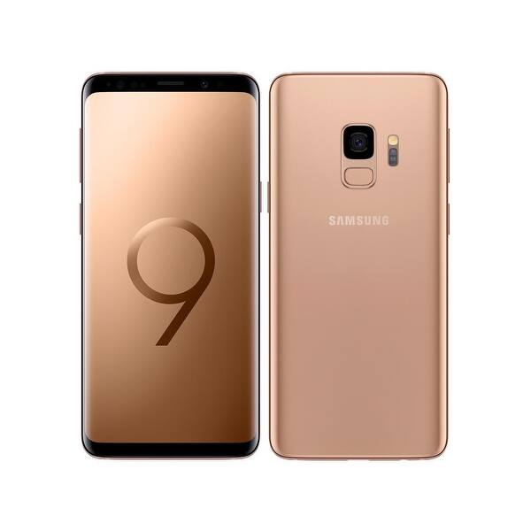 Shop Samsung Galaxy S9 Plus S9 64gb Sunrise Gold Refurbished Fully Unlocked Phone Overstock 30693459