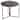 Chocolate Foldable Round Trifold Table 35"  Space-Saving Multi-Use