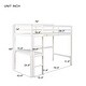 preview thumbnail 22 of 53, Loft Pine Wood Bed Frame with Safety Guardrail,Built-In Desk,Ladder,Twin Size