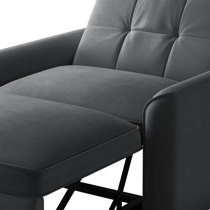 Moasis 3-in-1 Adjustable Sleeper Sofa Bed, Pull Out Chair Sofa for Living Room