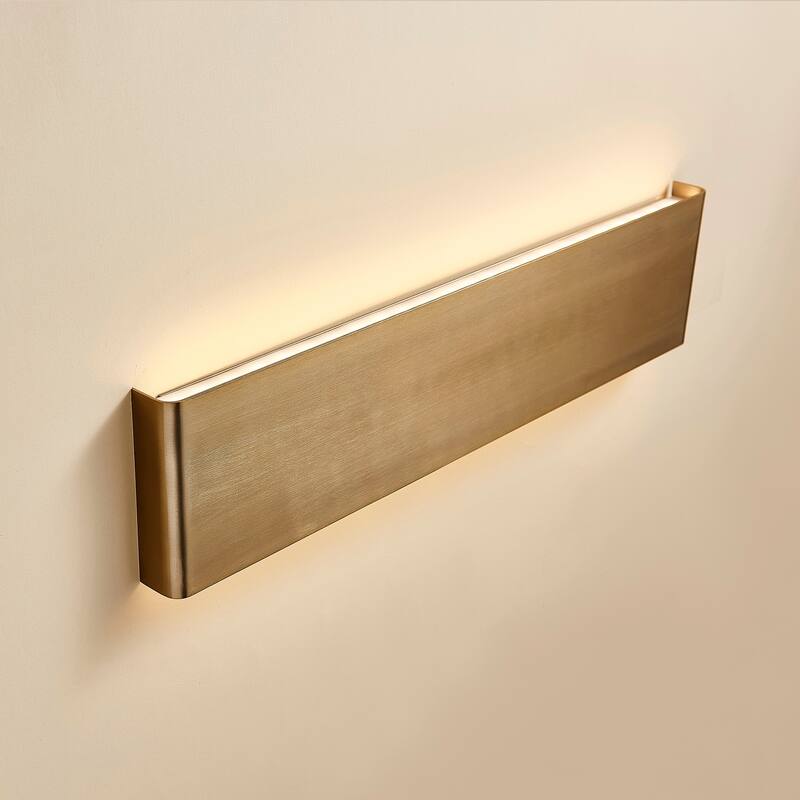 Long Streak Led Wall Sconce 24 Inch Black