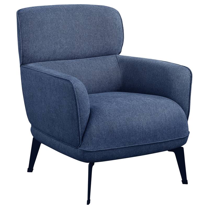 Andrea Heavy Duty High Back Accent Chair - Blue