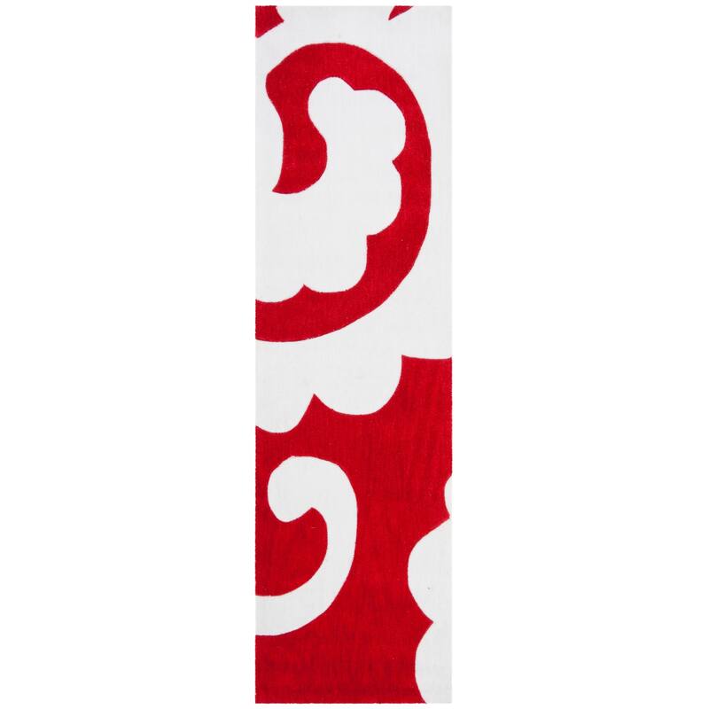 SAFAVIEH Handmade Modern Art Meene Modern Polyester Rug