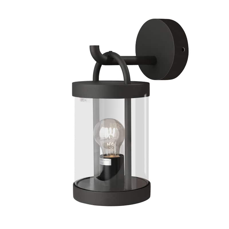 Lights Wall Light Outdoor Lantern E26 Bulb (Not Include) Wall Mount Hang Lamp Wall Sconce Lighting - Grey