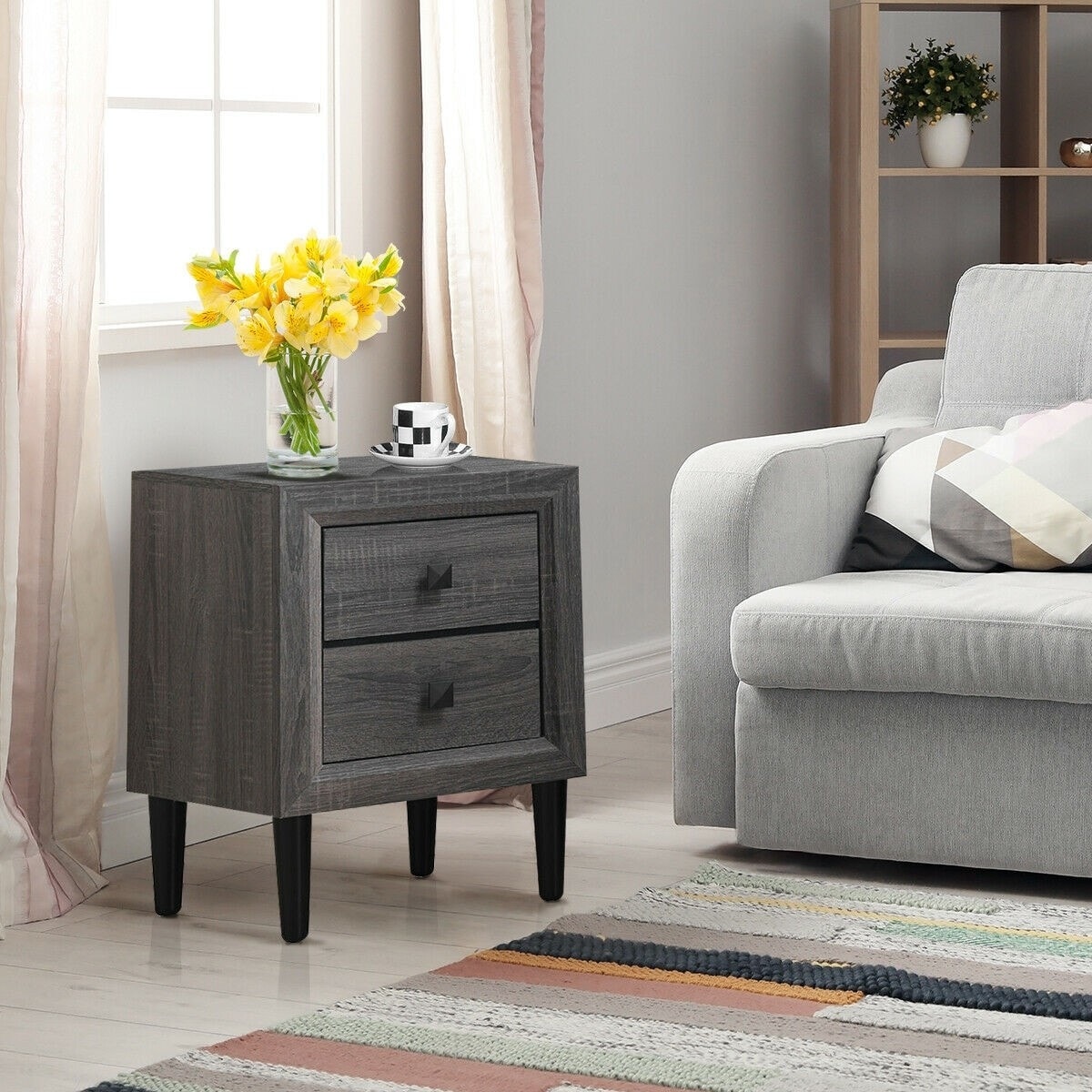 Multi purpose sales night stand