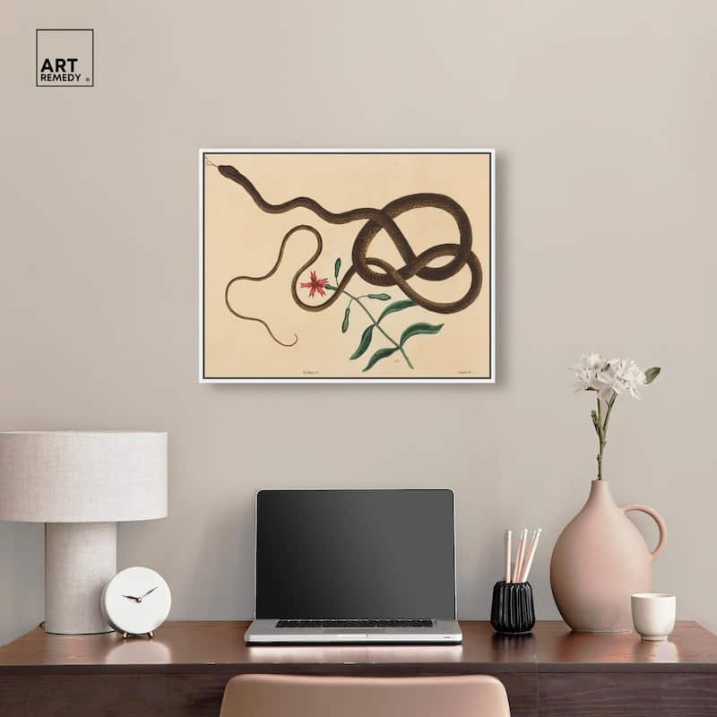 The Coach Whip Snake 1743 Canvas by Art Remedy