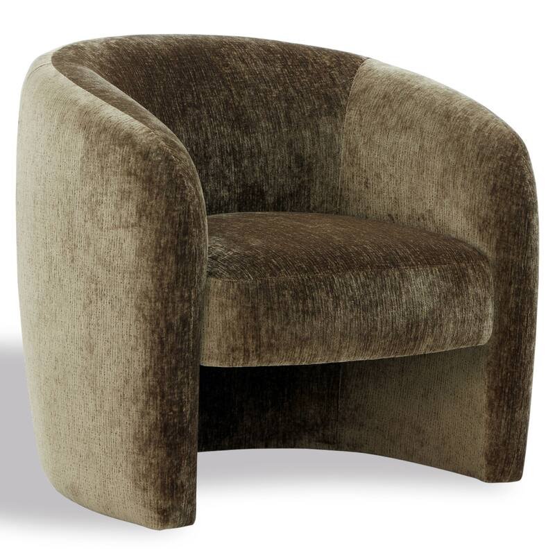 SAFAVIEH Couture Sangita Barrel Back Accent Chair - 35" W x 31" D x 30" H - 35"W x 31"D x 30"H
