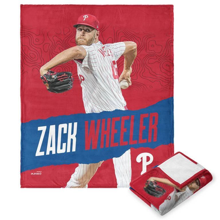 MLB Philadelphia Phillies Player Silk Touch Throw Blanket