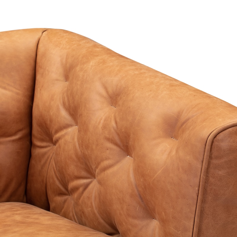 Poly & Bark Essex Lounge Chair (Set of 2) - Genuine Italian Leather