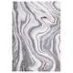 preview thumbnail 70 of 104, SAFAVIEH Craft Clytie Modern Abstract Marble Pattern Rug 4' x 6' - Grey/Wine - Rectangle