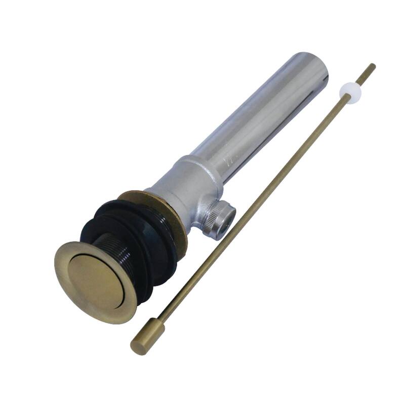 Kingston Brass Concord 1-1/4" Pop-Up Drain Assembly - Less Overflow - Antique Brass