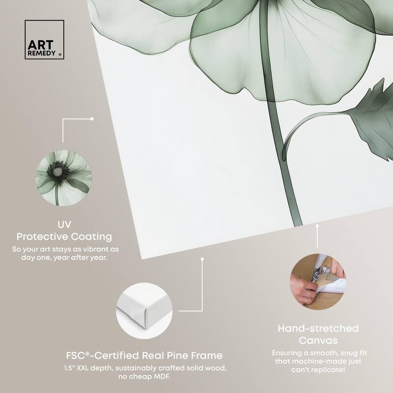 Delicate Stamen IV Canvas by Art Remedy, Gallery Wrapped