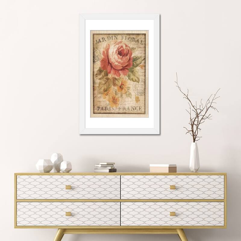 iCanvas "Parisian Flowers II" by Danhui Nai