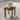 Square Outdoor Side Table Water-Resistant Teak Finish