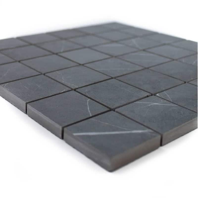 Penthouse 2x2 Matte Porcelain Grid Mosaic Tile - Floor, Wall, Backsplash