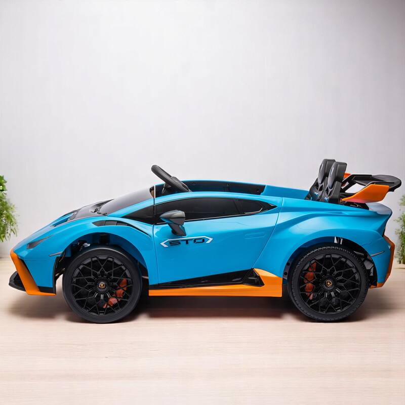 24V Licensed Lamborghini Ride-On Car for Kids with Drift Mode, Bluetooth Music, LED Lights, Remote Control -Electric Toy Vehicle
