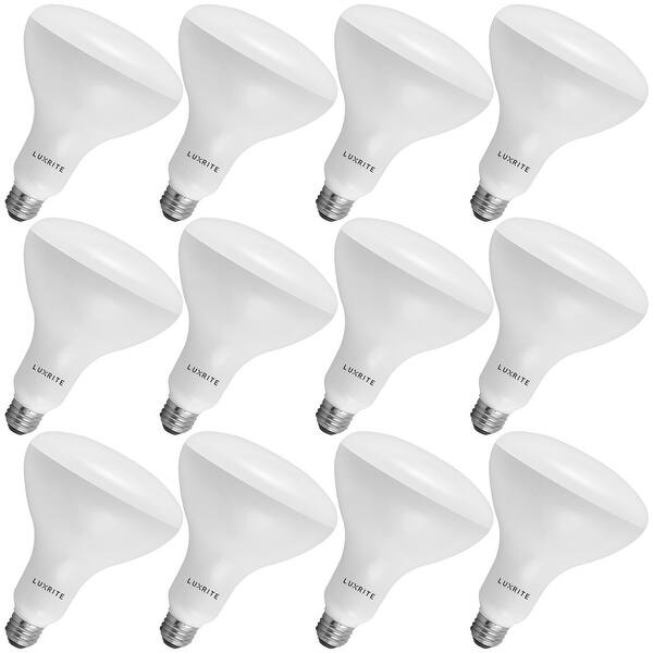 Luxrite BR40 LED Light Bulbs,14W= 85W Dimmable, 1100 Lumen, LED Flood