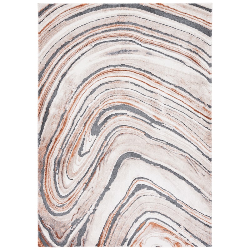 SAFAVIEH Cyrus Shag Monisha Modern Abstract Rug