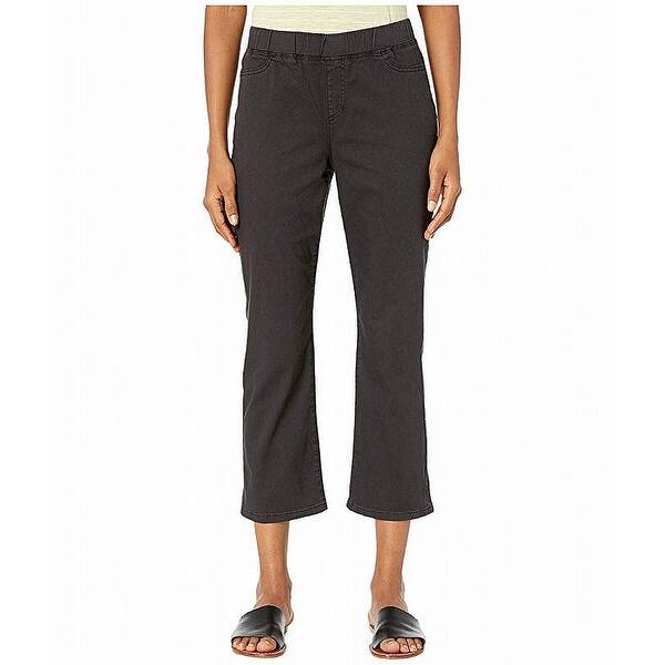 Shop Eileen Fisher Mens Gray Size Xs Pull On Slim Cropped Pants
