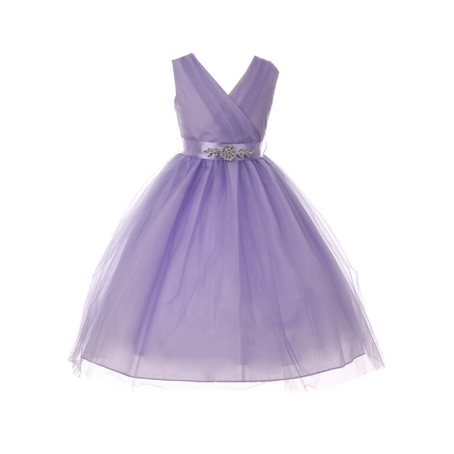 purple shiny dress