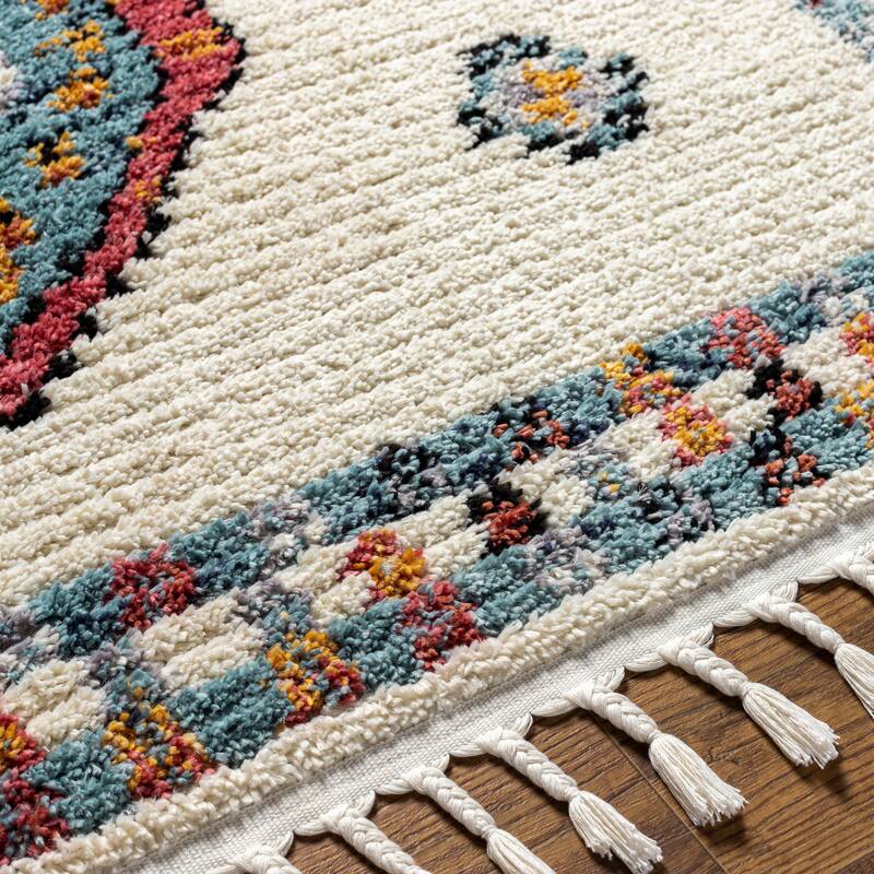Mr. Kate Neely Boho Medallion Plush Area Rug