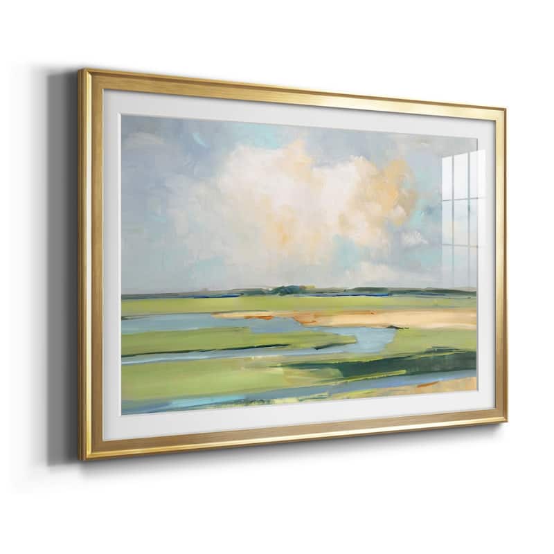 Pastel Horizon II Premium Framed Print - Ready to Hang