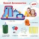 preview thumbnail 9 of 7, Costway Inflatable Water Slide Park Kids Bounce House Splash Pool with - See Details