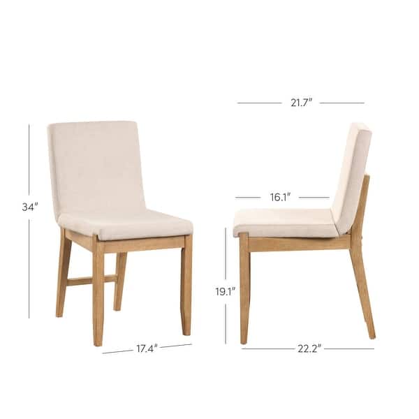 Gracie Modern Dining Chair, Upholstered Accent Dining Chair - Bed Bath ...
