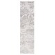 preview thumbnail 13 of 13, SAFAVIEH Platinum Renilde Modern Abstract Fringe Viscose Rug 2'2" x 8' Runner - Grey/Ivory Beige