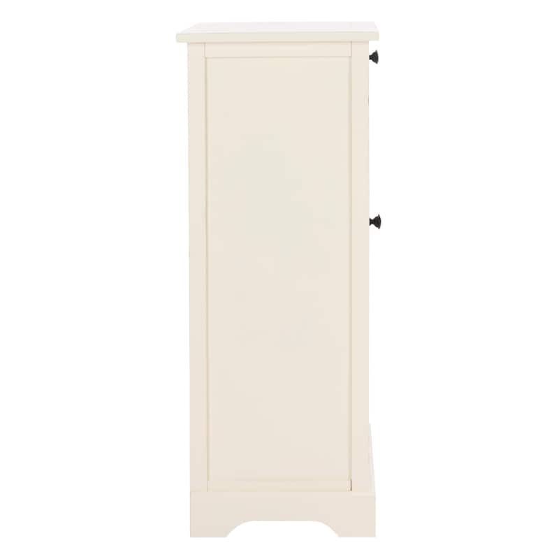 SAFAVIEH Ardella 2-Drawer Grey Tall Storage Unit - 15.7" x 13" x 34.3" - 16Wx13Dx34H
