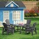 preview thumbnail 71 of 193, Laguna Kids Adirondack 5-Piece Square Table Dining Set