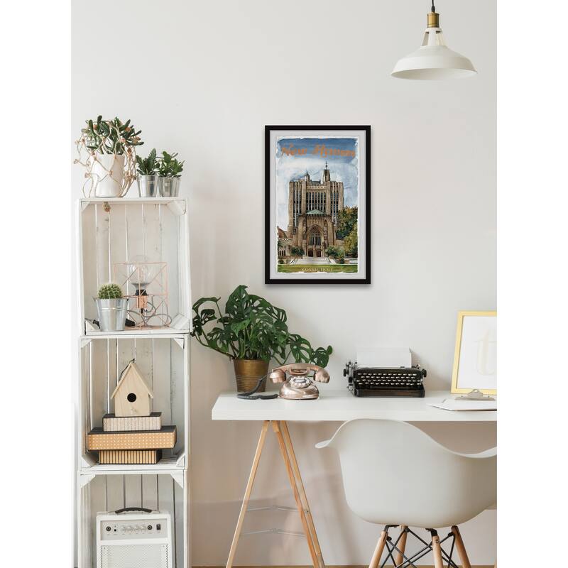 'New Haven, Connecticut' Framed Painting Print