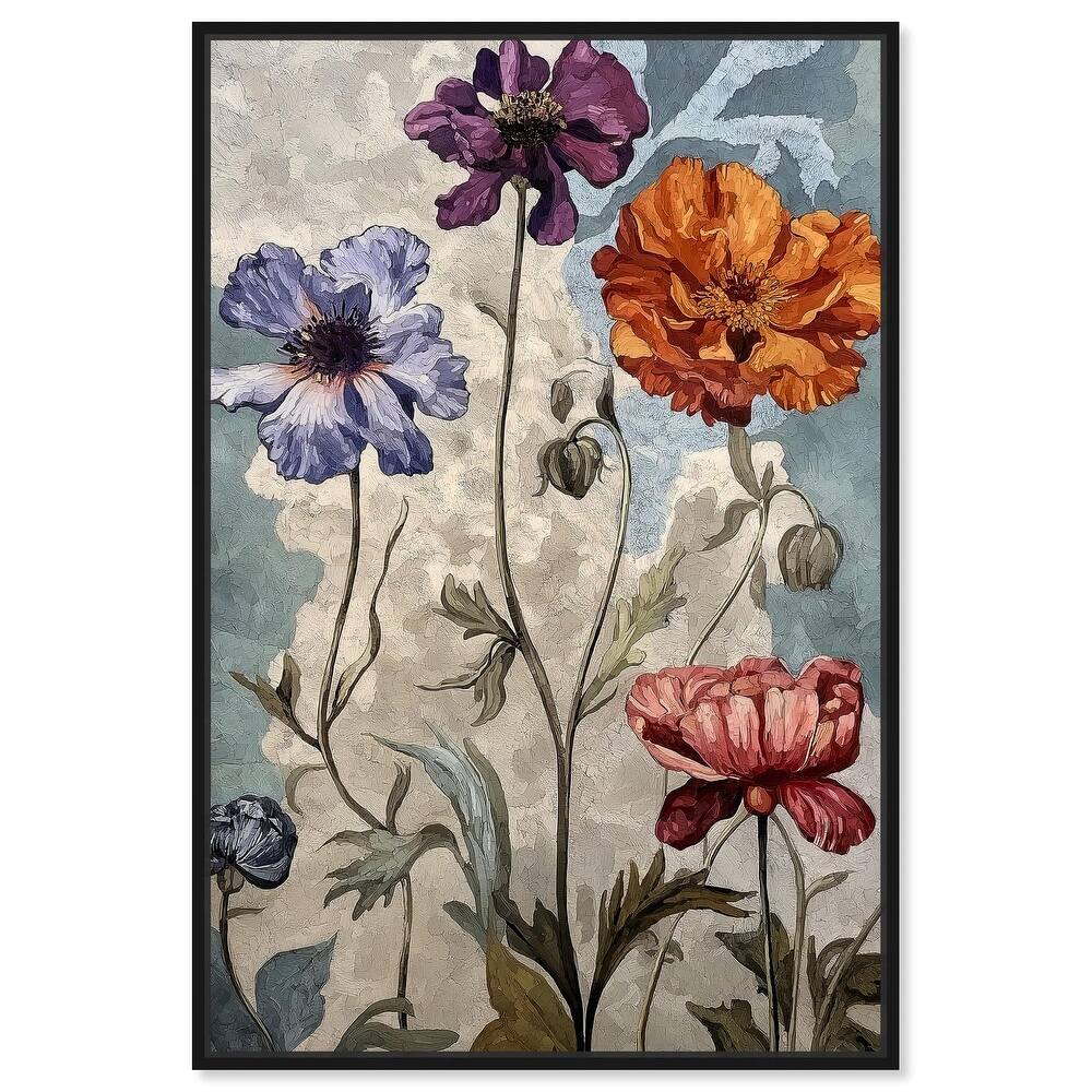 Hued Blossom III Canvas by Art Remedy