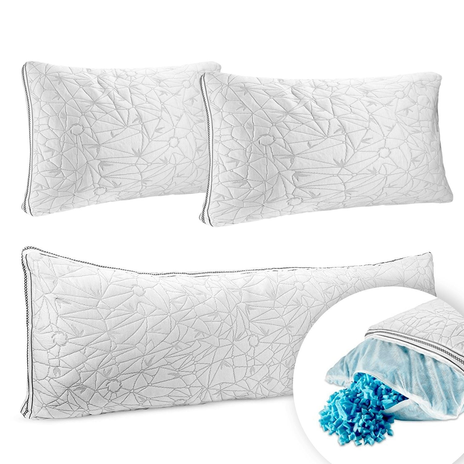 Dream Serenity Side Sleeper Memory Foam Pillow Bed Bath Beyond 36798326