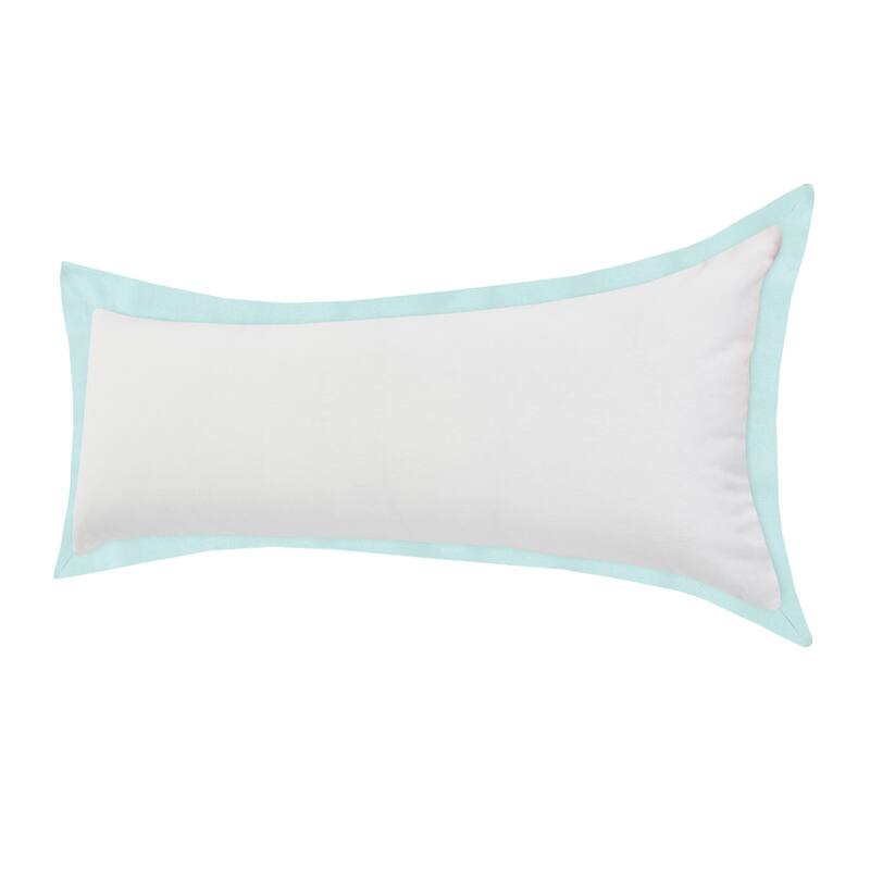 Sevita Icy Empire Bordered Throw Pillow