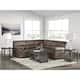 Signature Design by Ashley Whitlock Dark Brown 2-Piece Sectional - Left Facing